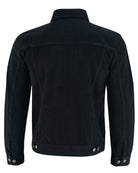 Vance-VB510BK-Mens-Black-Heavy-Duty-Denim-Button-Front-Motorcycle-Jacket-back-view